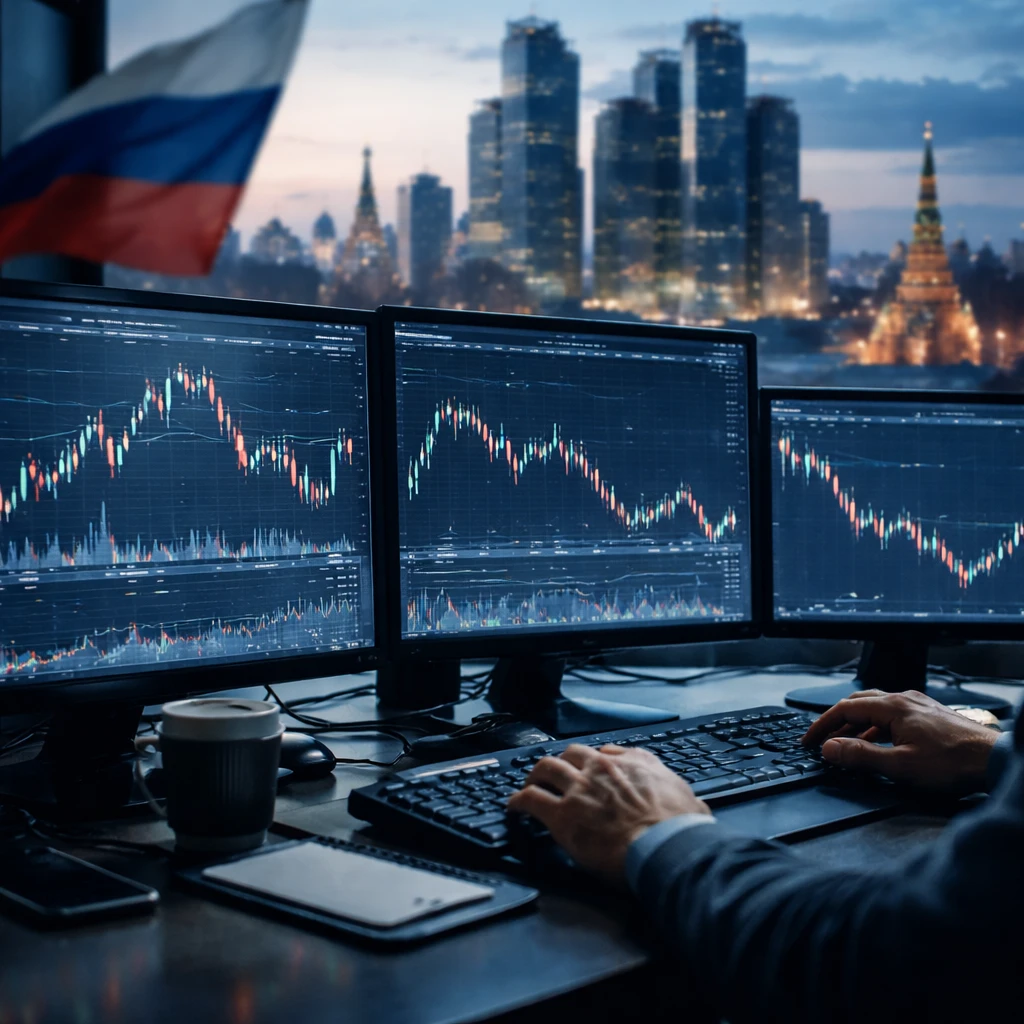 Moscow bourses slip as mining, power and manufacturing drag MOEX to three-year low