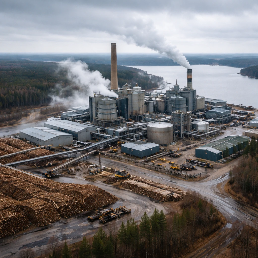 UPM to Temporarily Idle Two Finnish Pulp Mills, Shares Retreat