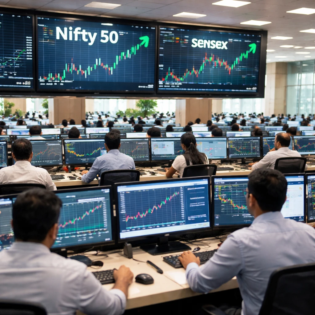 Indian equities close modestly higher as energy and industrials lead gains