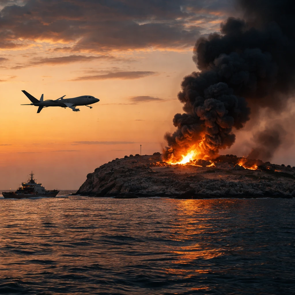 U.S. Forces Strike Two Launchers on Iran's Larak Island, Officials Say
