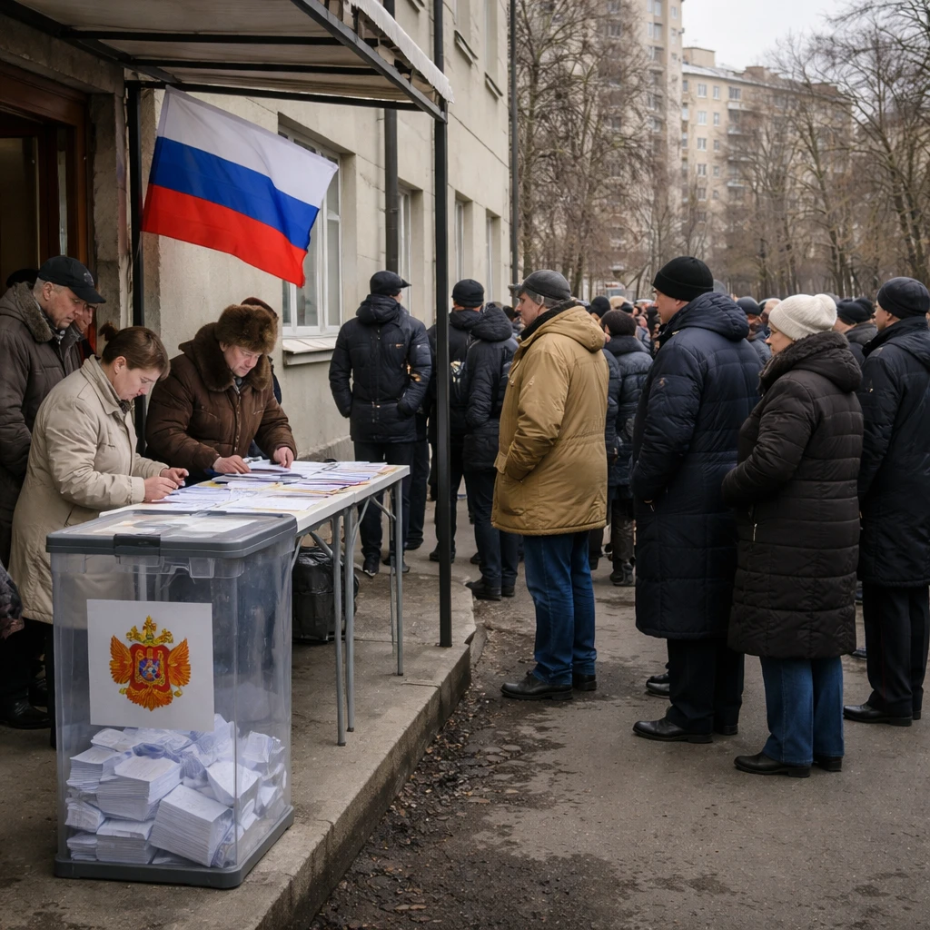 Three-day Russian parliamentary vote opens as Kremlin frames it as yardstick for support of the Ukraine war