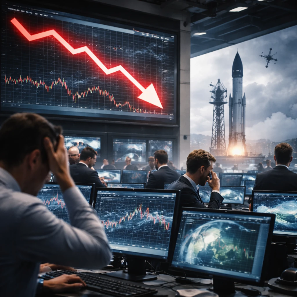 SpaceX Shares Slide as Post-IPO Rally Reverses and Valuation Concerns Mount