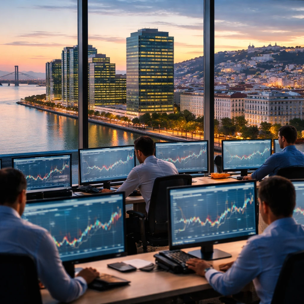 Lisbon bourse edges up as telecoms, utilities and consumer services lift PSI20