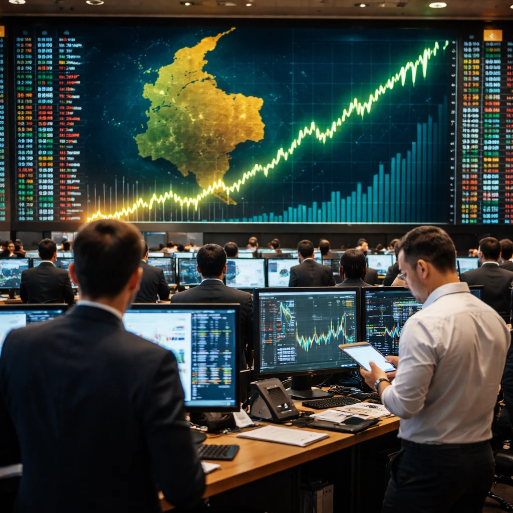 Colombian equities rise as COLCAP reaches one-month high