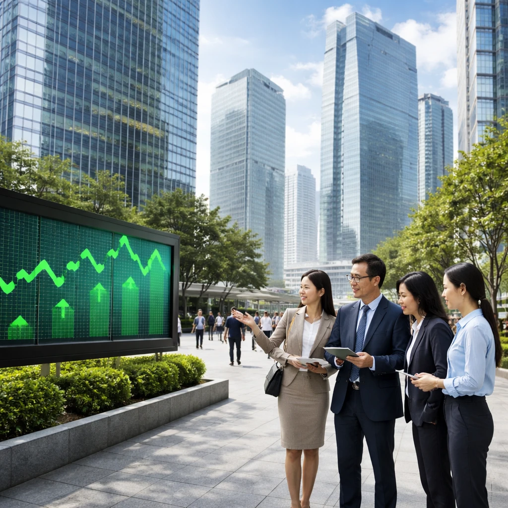 Asian Markets Tick Up as Chip Stocks Rebound and Middle East Tensions Ease