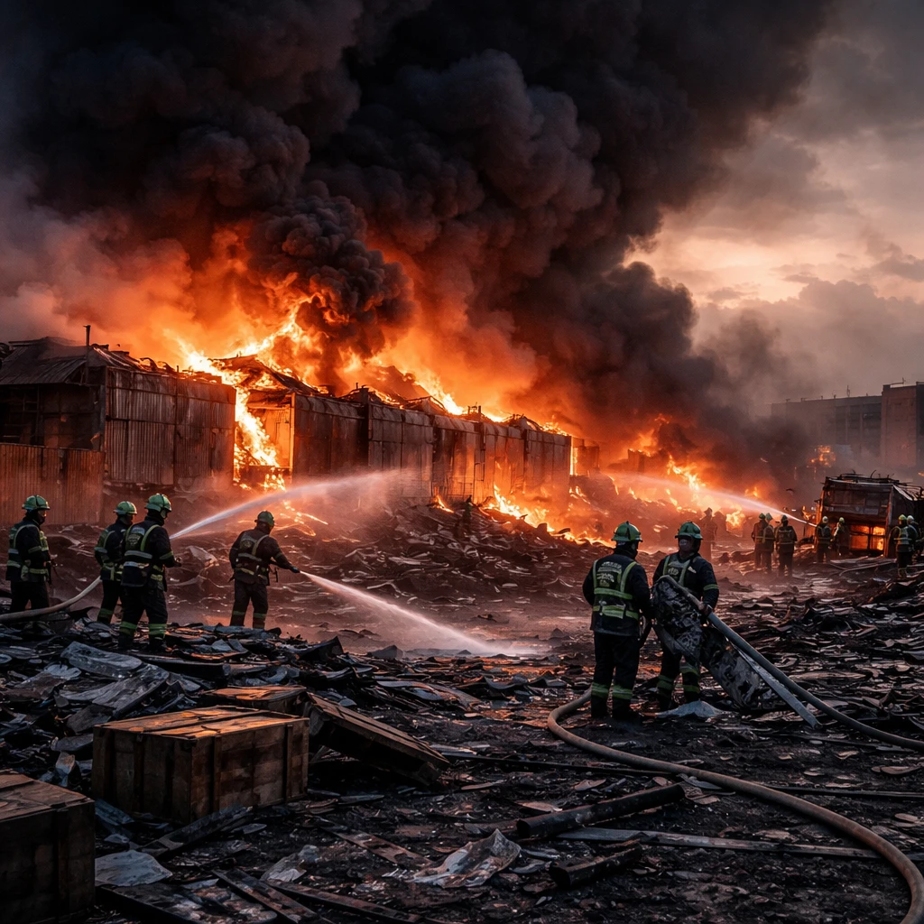 Death Toll in Kyiv Region Depot Strike Climbs to 38 as Search Continues