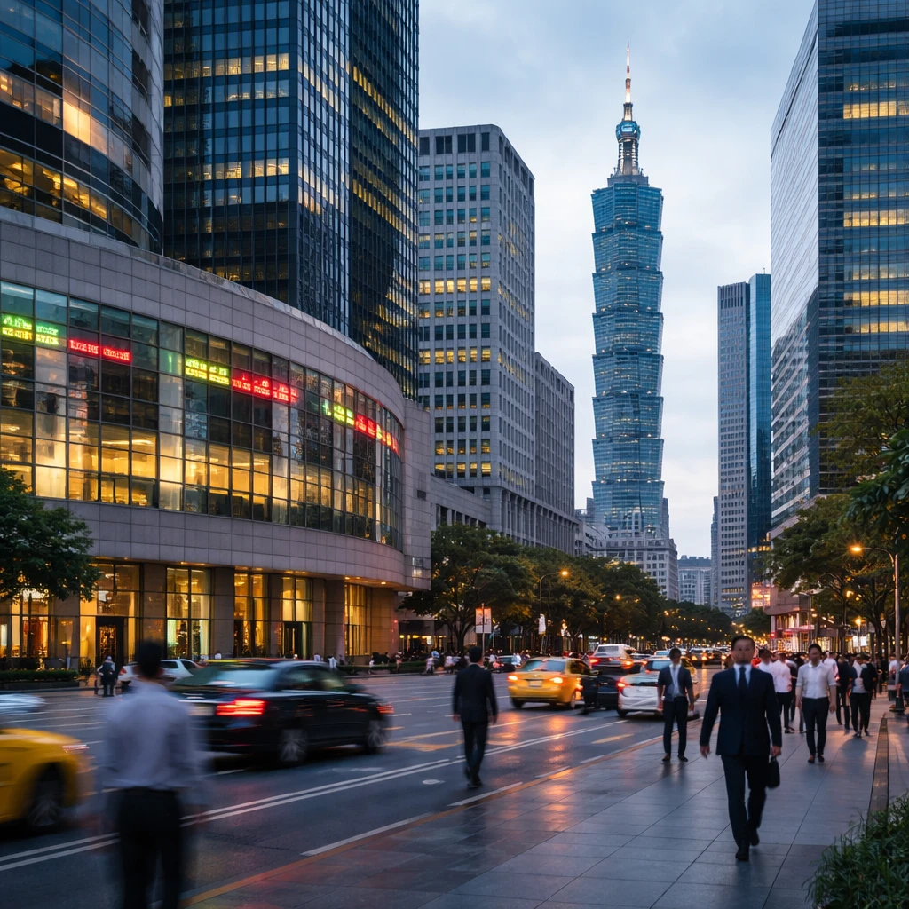 Taiwan market closes higher as Glass, Optoelectronic and Financials lift index