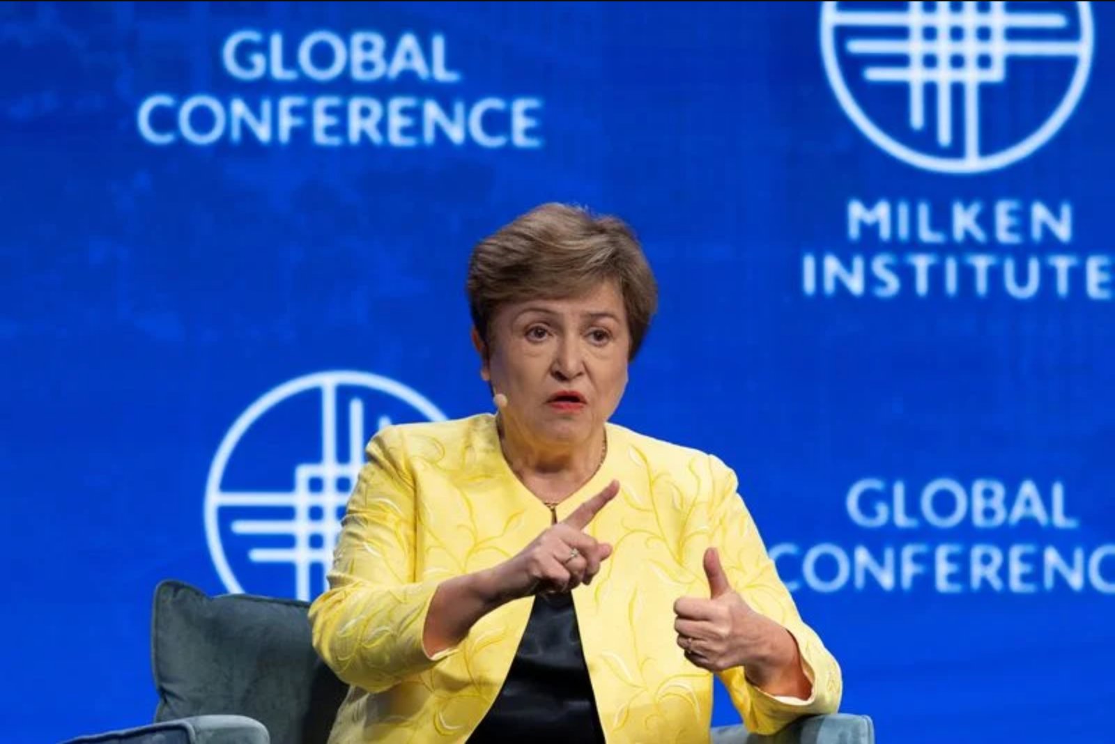 Georgieva: Global Economy Has Held Up After Iran-Related Energy Shock, But Fiscal Strains Are Rising