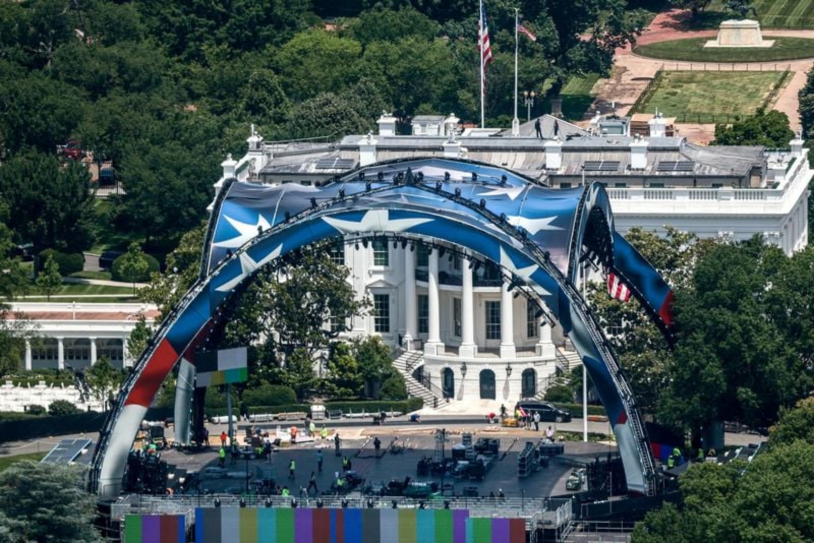 Court Asked to Halt Planned UFC Event and 'Claw' Structure at White House