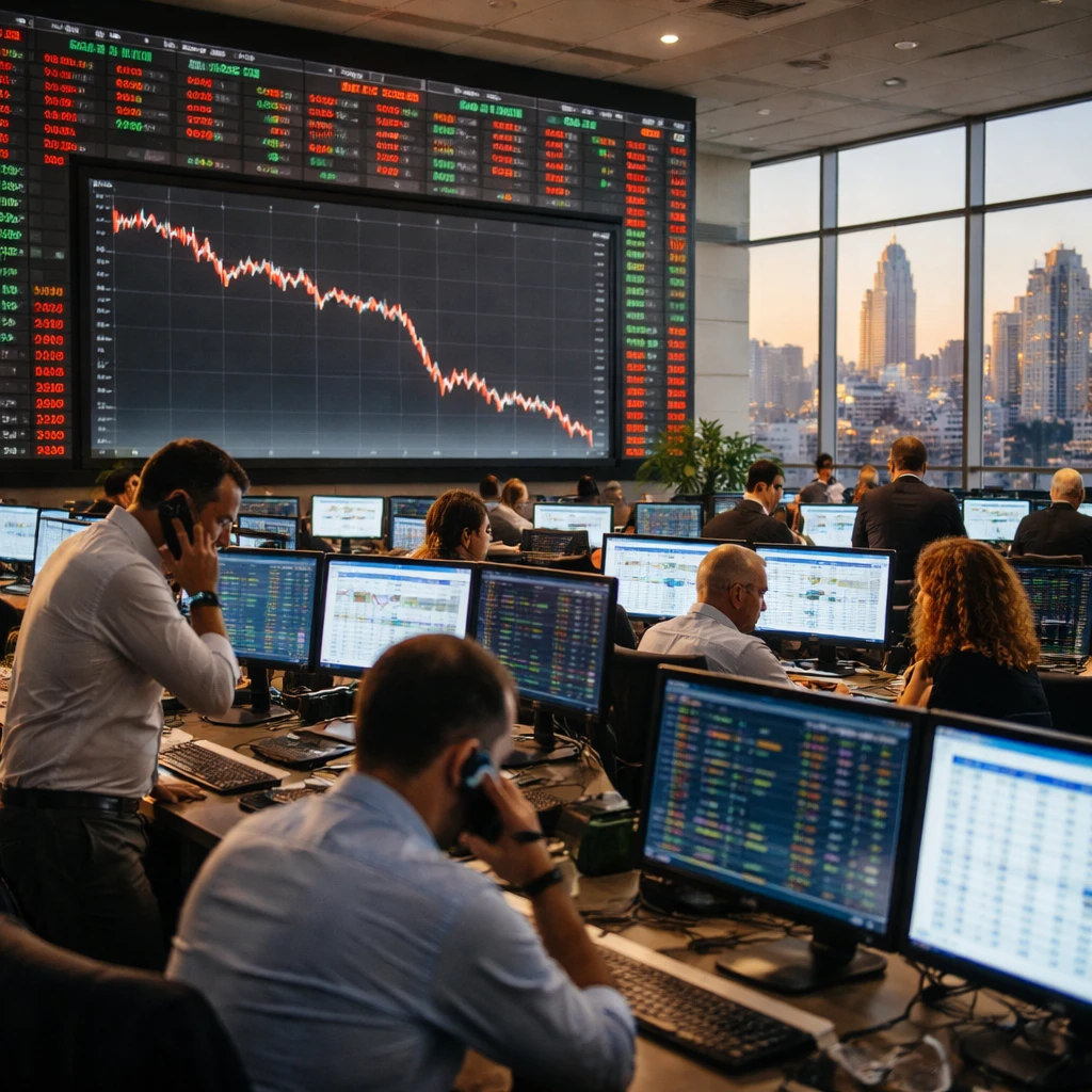 Tel Aviv Shares Slip as Oil & Gas, Real Estate and Tech Weigh on Index