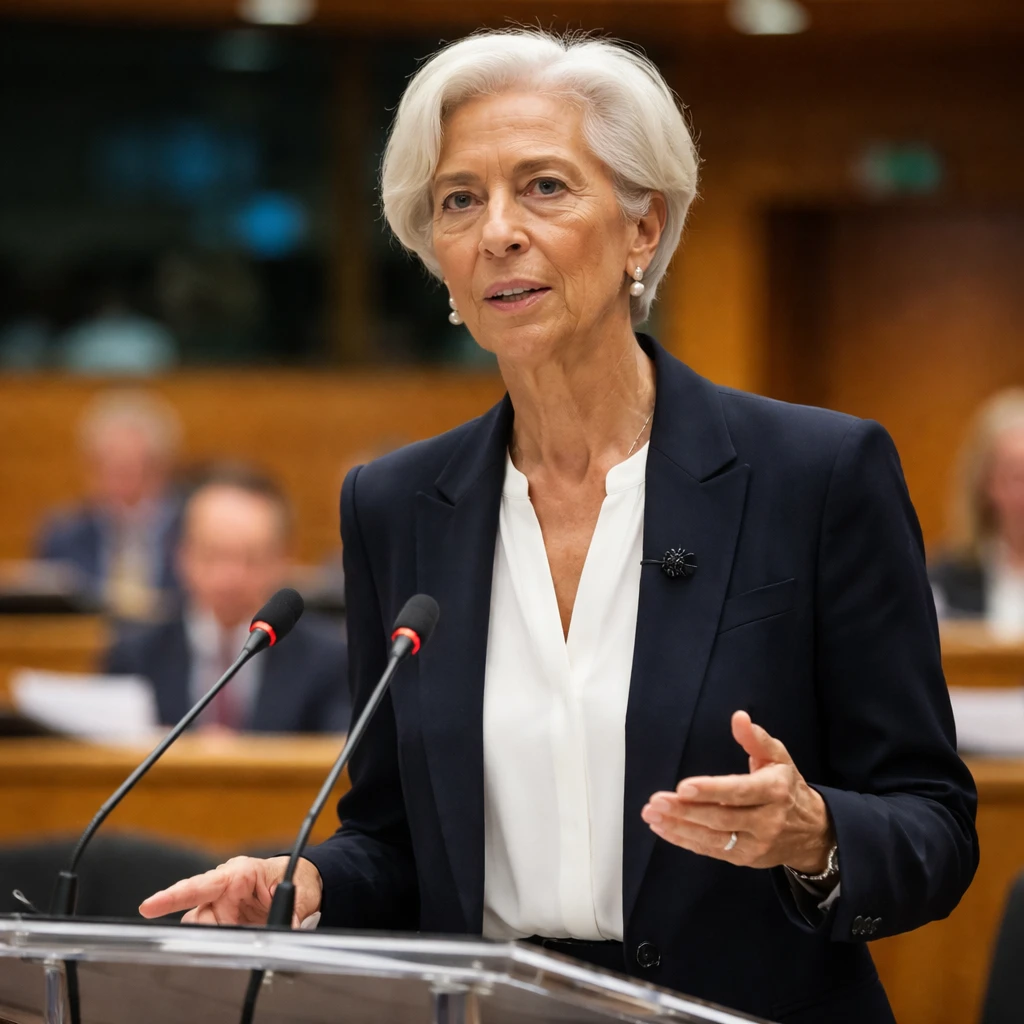 Lagarde says current inflation shock warrants measured ECB response, not aggressive tightening