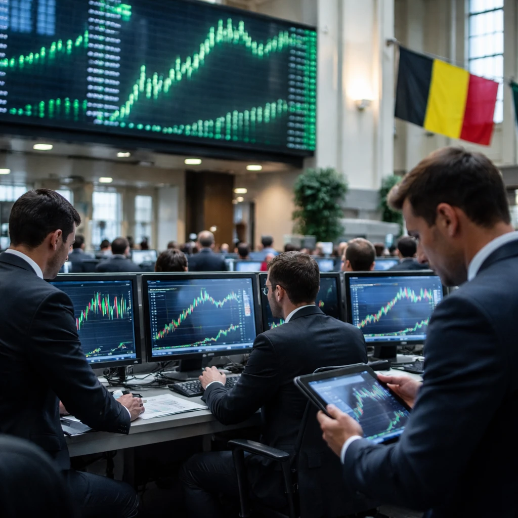 Belgian equities close higher as tech, industrials and materials lead gains