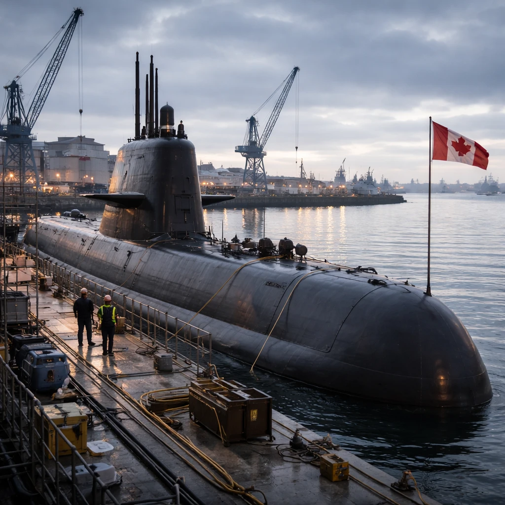 Thyssenkrupp Shares Jump After Reports TKMS Favored to Build Canada’s New Submarines