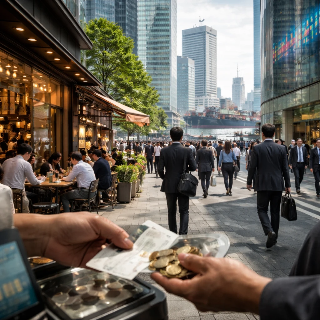 Japan's Services Expansion Moderates in July as Demand Softens and Costs Rise