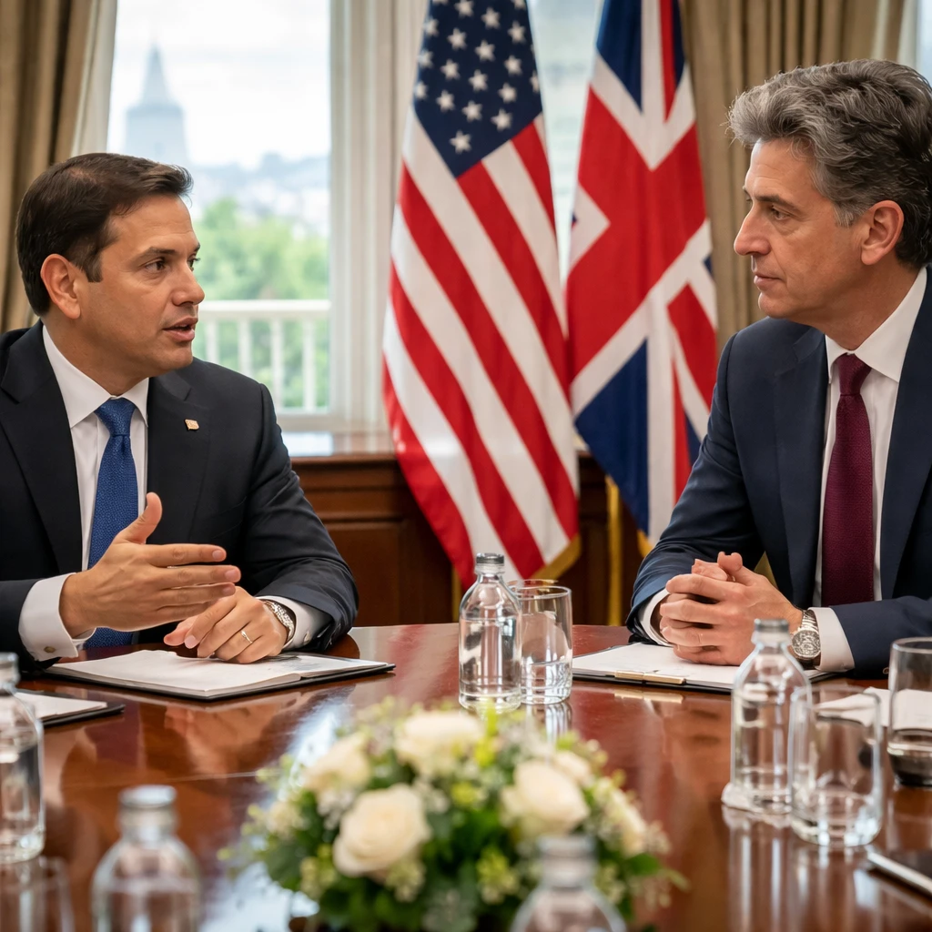 Rubio and Miliband Stress European Responsibility for Security, Discuss Ukraine and Gulf Concerns in Washington