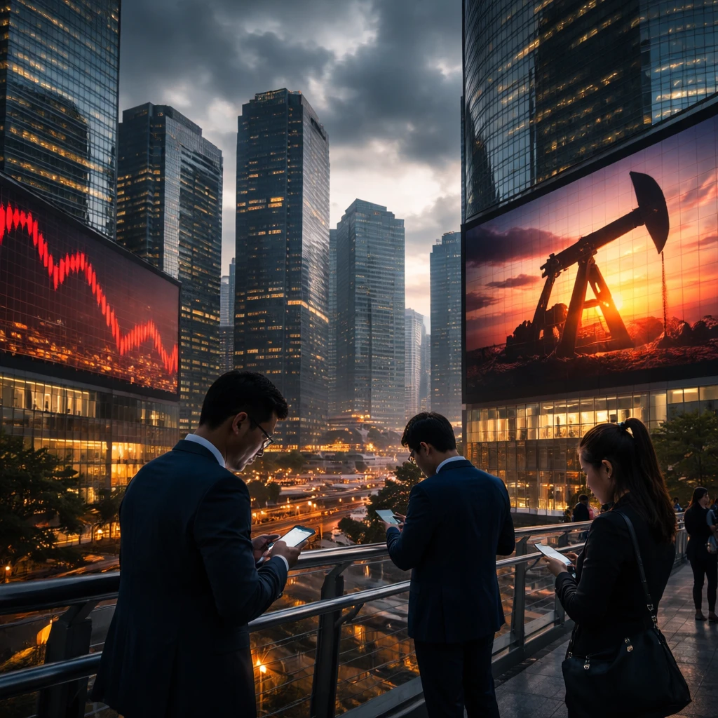 Asian Markets Retreat as Fed Hawkishness and Middle East Tensions Lift Oil and Inflation Concerns