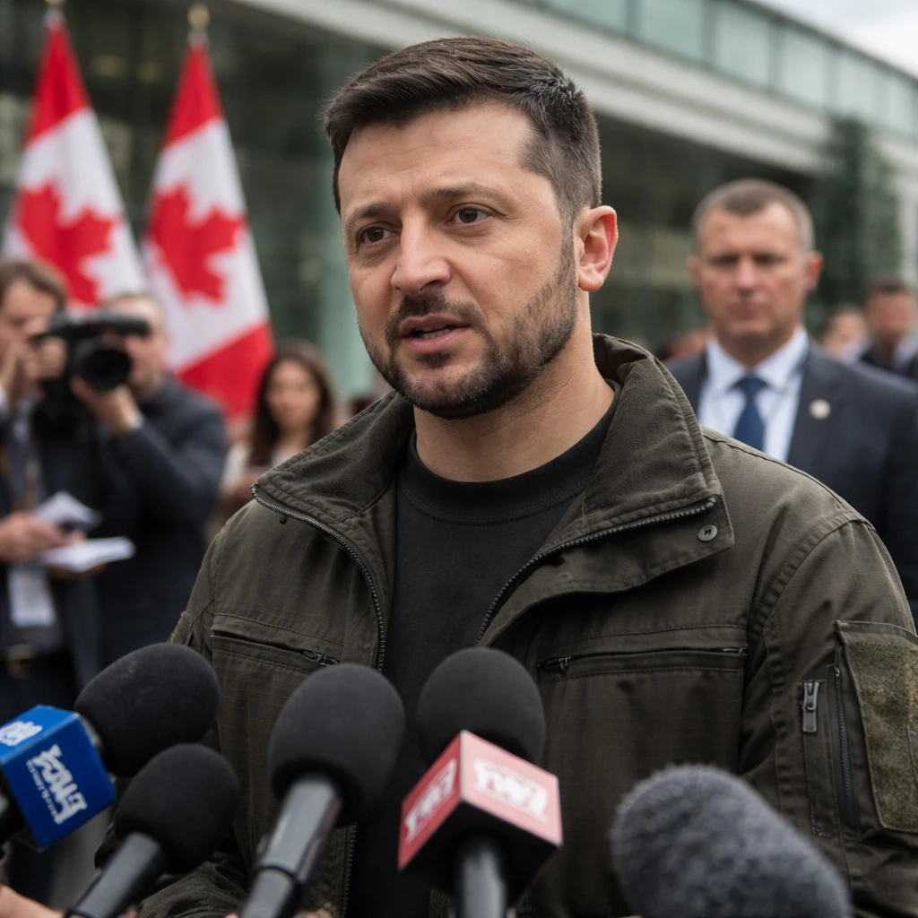 Zelenskiy Says Canada to Provide Significant Air Defence Package, Pledges Energy Support