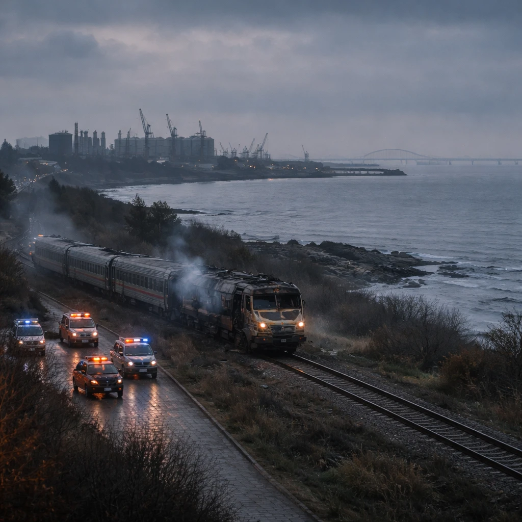 Drone Strike Hits Train in Russia-Annexed Crimea, Killing Assistant Driver, Governor Says