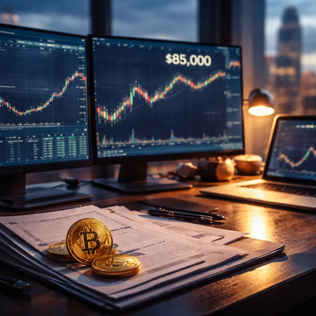 Bitcoin Trades Near $85,000 as SEC Clears Path for 3x Leveraged Crypto ETPs