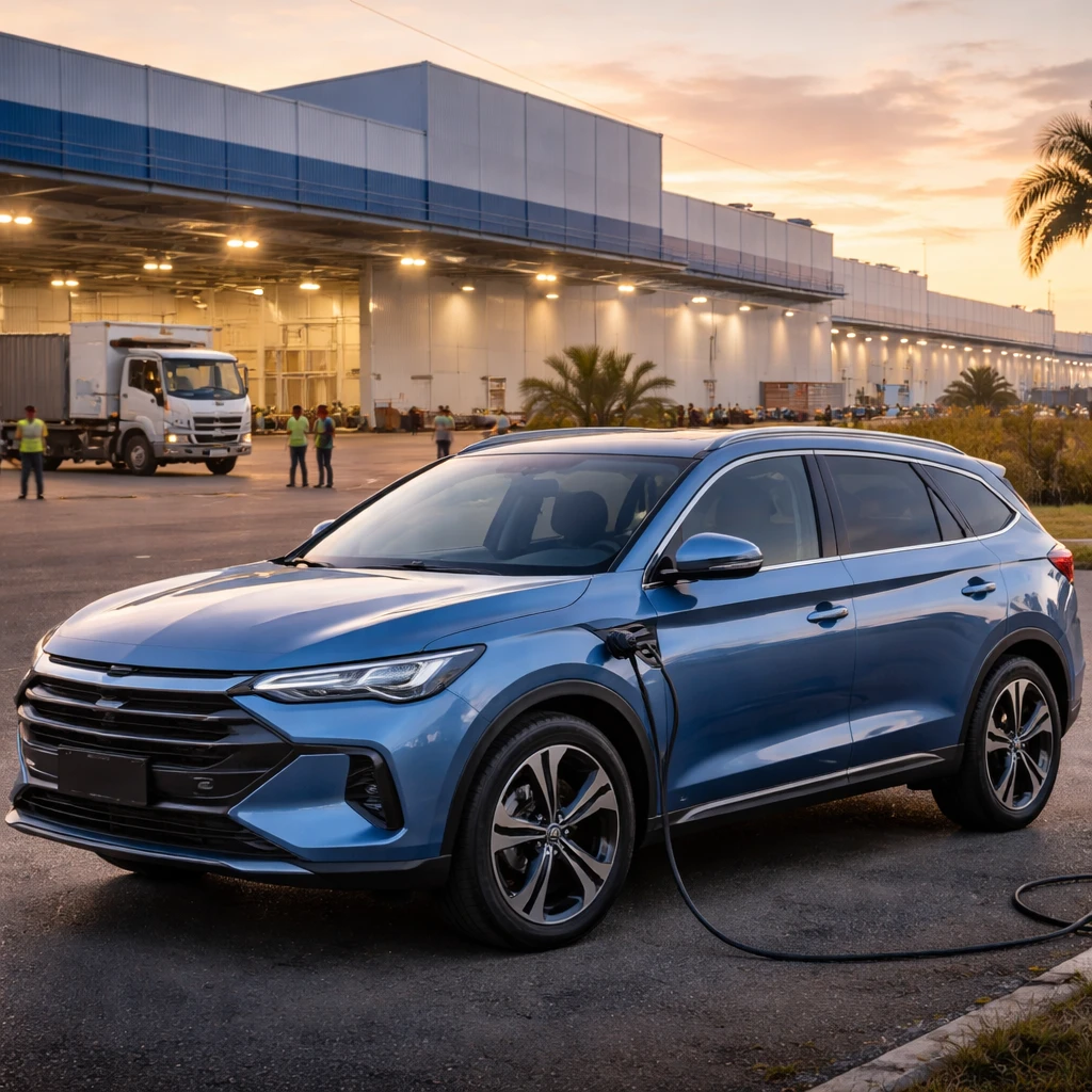 BYD rolls out Brazil-made plug-in hybrid flex car as local production scales up