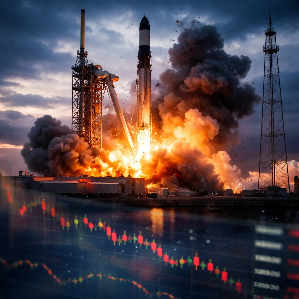 AST SpaceMobile Shares Plunge After Softer SpaceX IPO Valuation and Launch Failures Pressure Sentiment