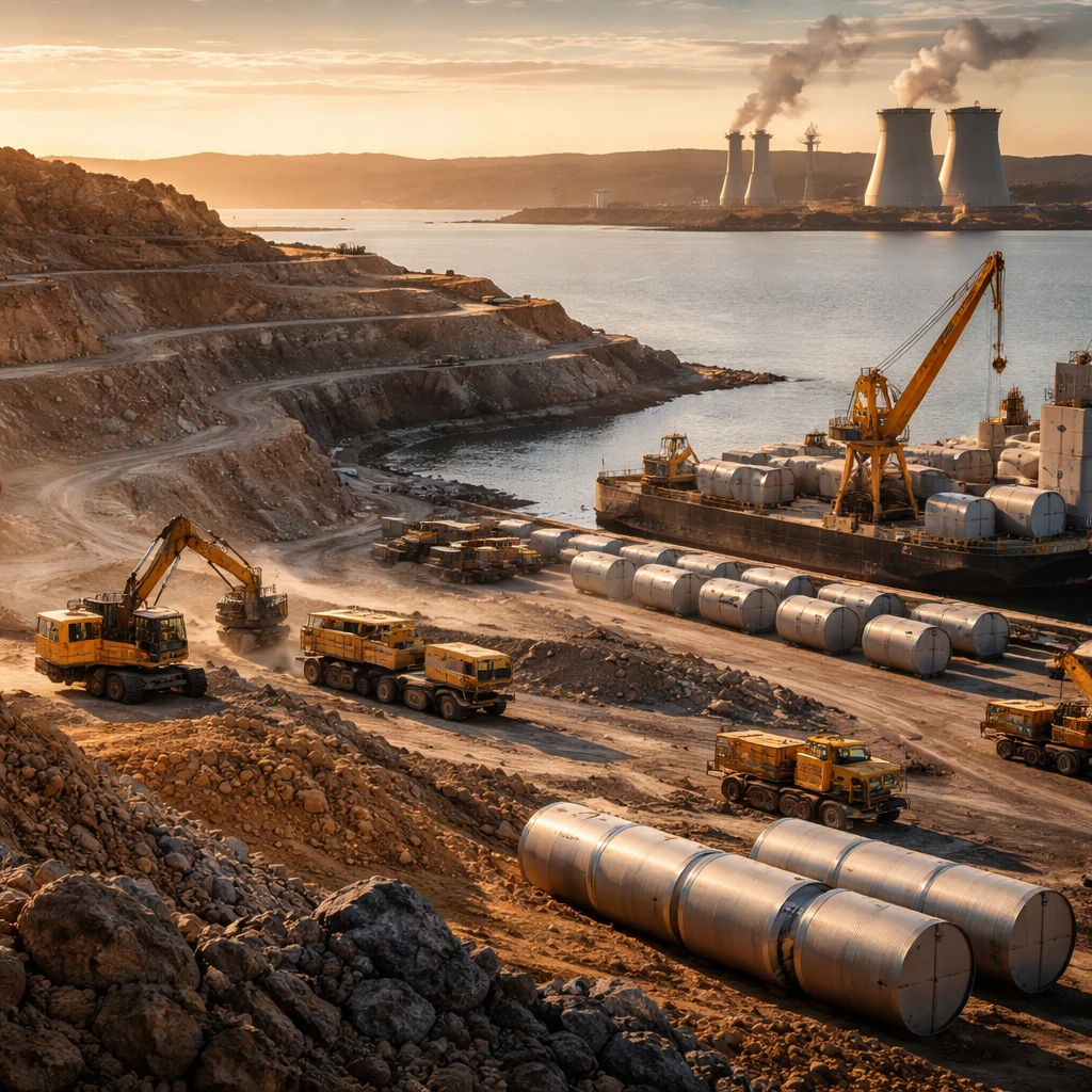 Australian Uranium Stocks Gain After Canberra and New Delhi Finalize Export Arrangements
