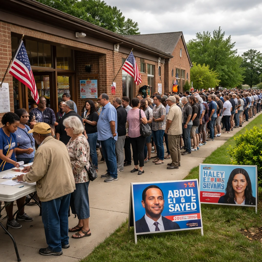 Michigan Senate Primary Pits Progressive Anti-Israel Stance Against Moderate Pro-Israel Establishment