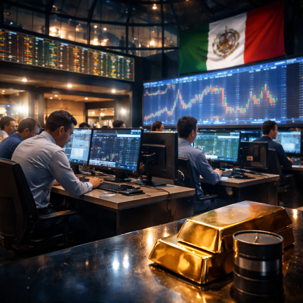 Mexico's S&P/BMV IPC Edges Lower as Consumer and Industrial Names Weigh