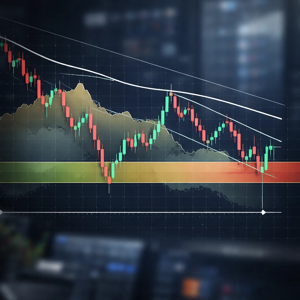 Intel Caught Under 200-SMA as Bear Flag Persists