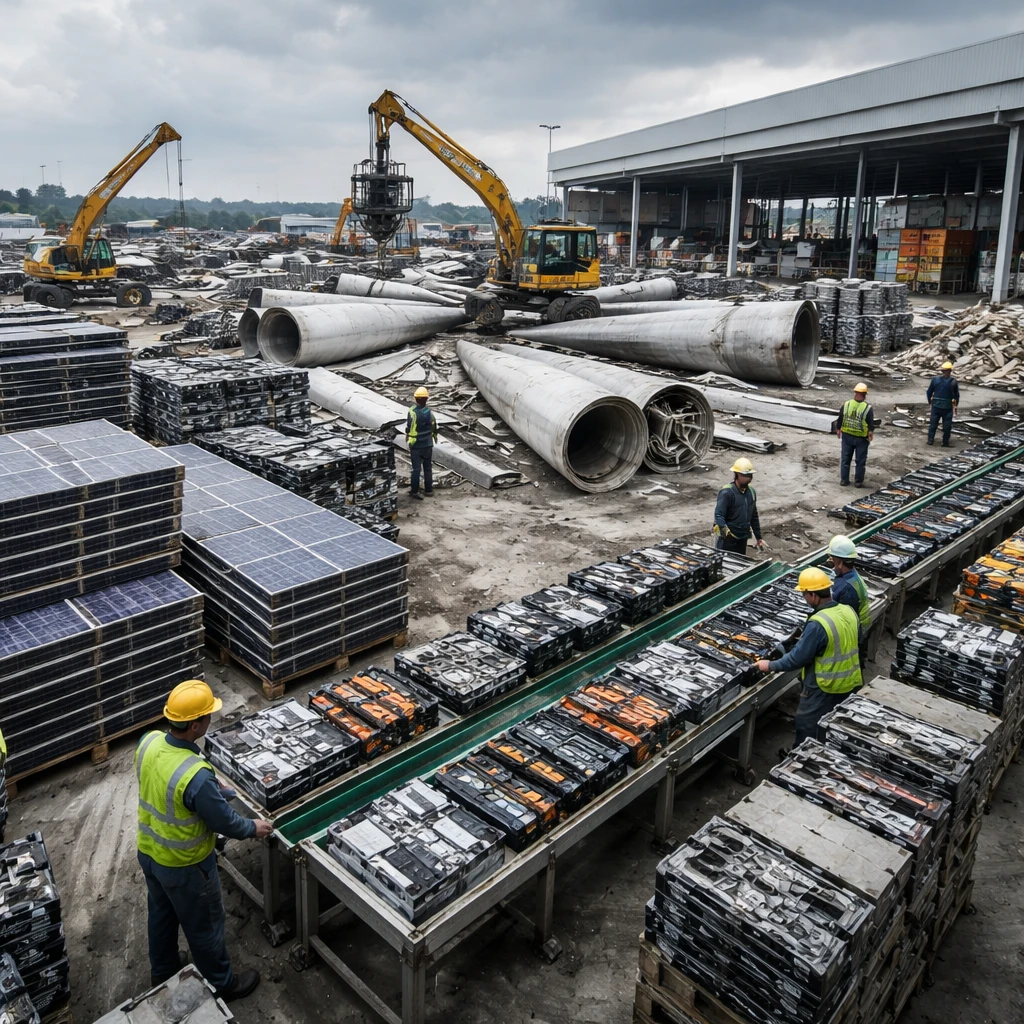 China to Speed Up Rules for Recycling EV Batteries, Wind and Solar Equipment