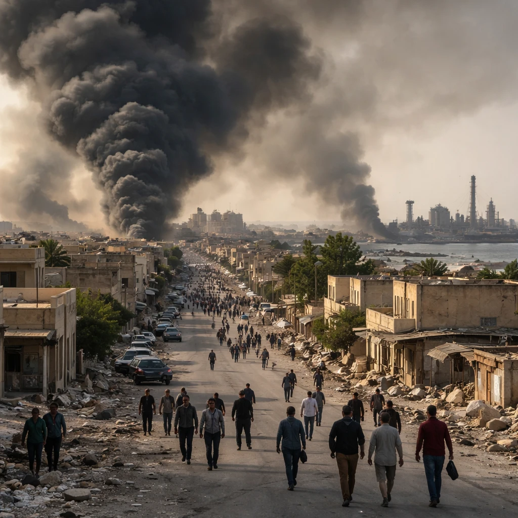 Mass Prison Break and Heavy Clashes Rock Towns West of Tripoli