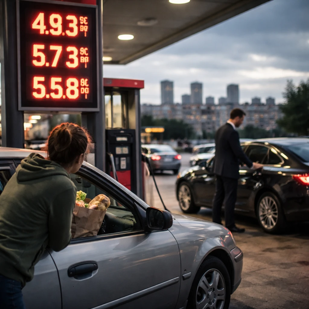 Fuel-driven gap in inflation outlook widens between income groups