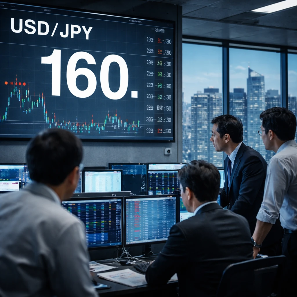 Yen Tests 160 per Dollar as Markets Watch for Possible Tokyo Intervention