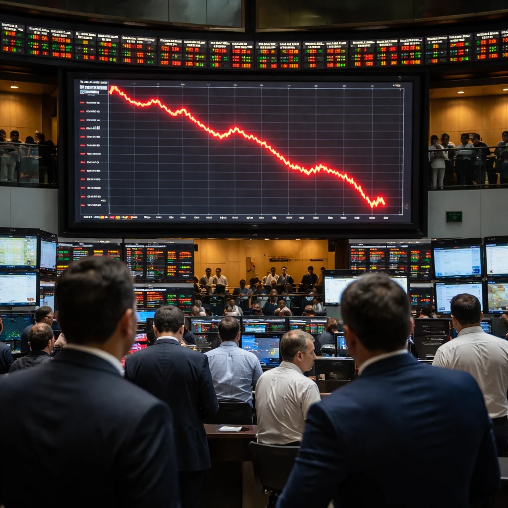 Mexico's S&P/BMV IPC Falls 1.17% as Industrials and Consumer Sectors Weigh on Market