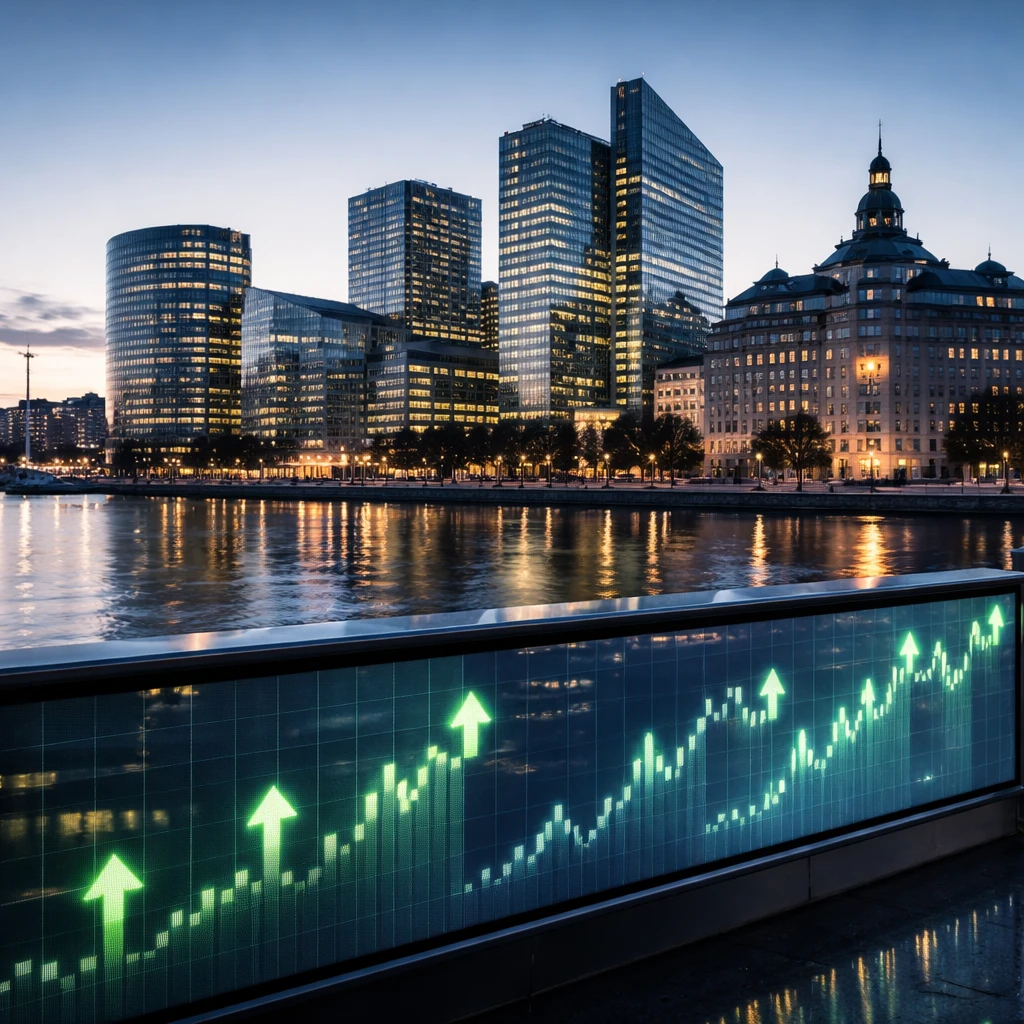 Stock Market Rally Pushes Sweden's OMXS30 to Record Close as Commodities Slide
