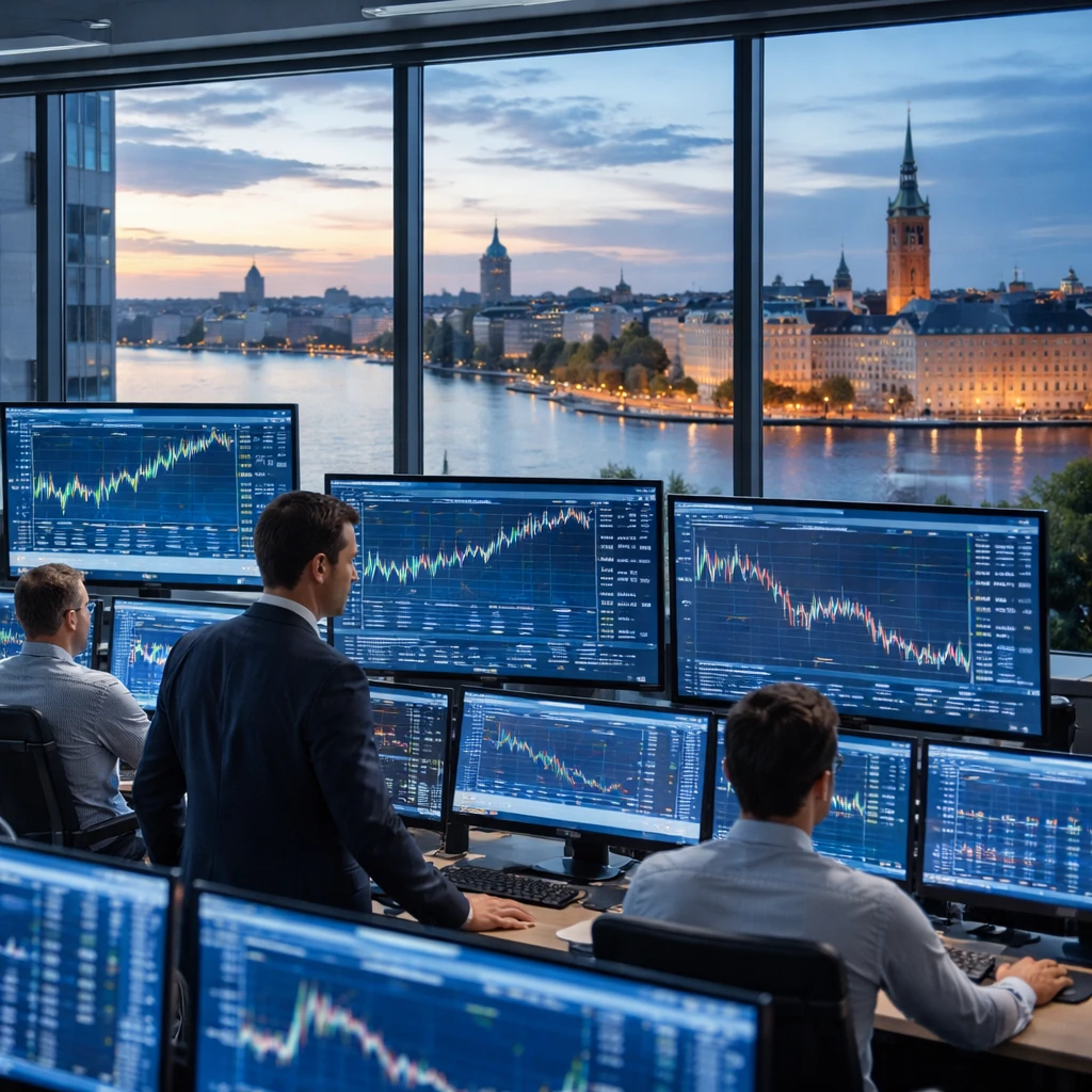 Stockholm slips as basic materials and industrials weigh on index