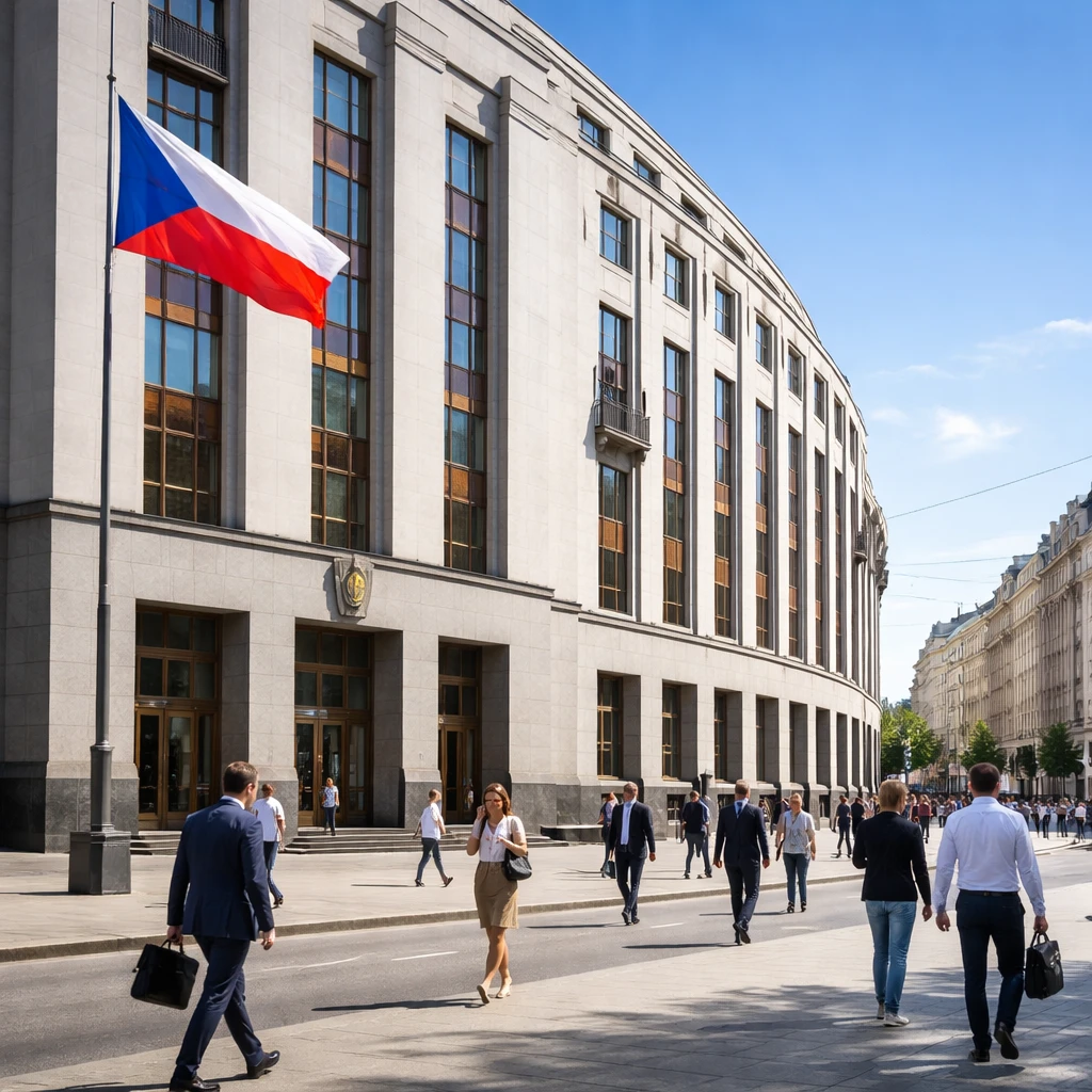 Czech central bank holds two-week repo rate at 3.75% after June increase