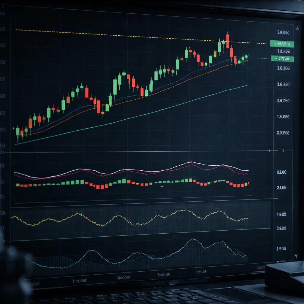 Gift Nifty 50 Tests Upper Channel After Rejective Wick; Momentum Signals Cool