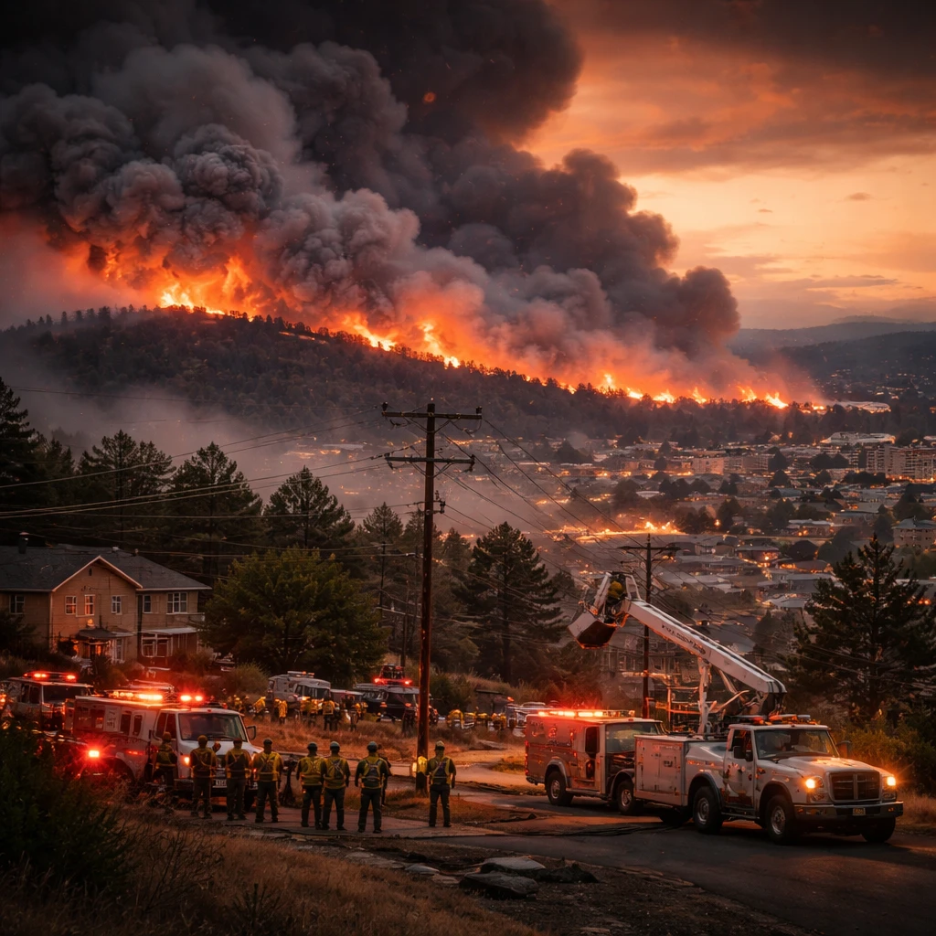 Widespread Washington Wildfires Force Mass Evacuations and Knock Out Power Across Spokane Region