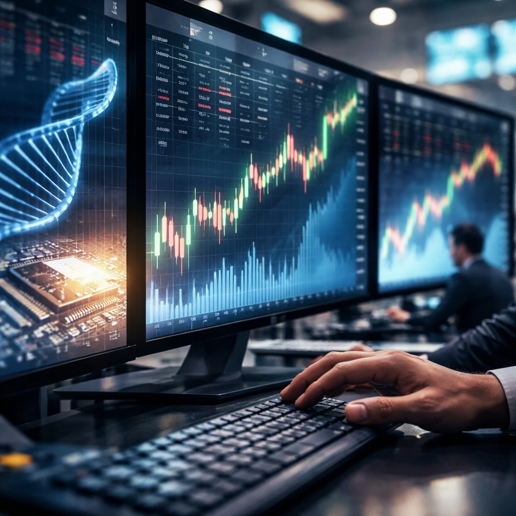 Semiconductor and Biotech Names Drive Big Market-Cap Moves on Thursday