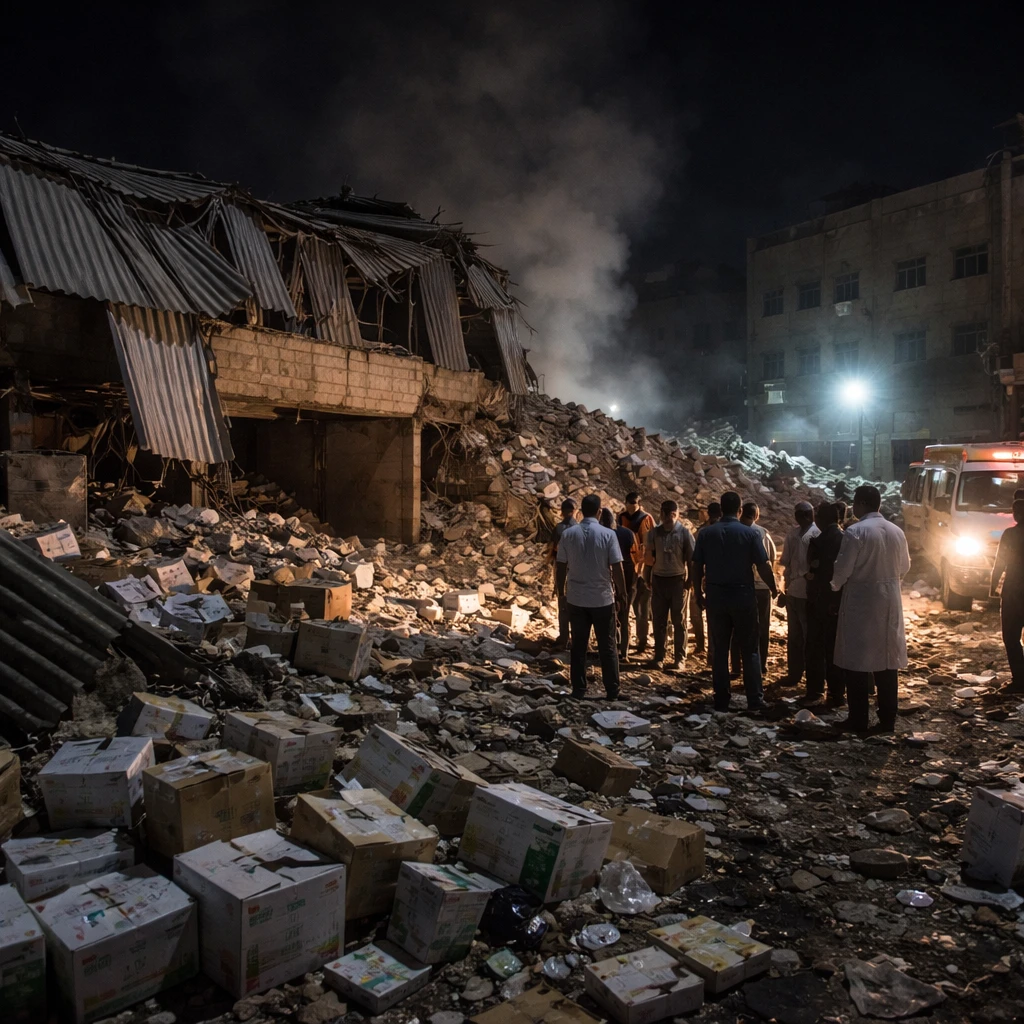 Strikes Hit Gaza Medical Stores and Kill Two, Amid Uncertainty Over Disarmament Deal