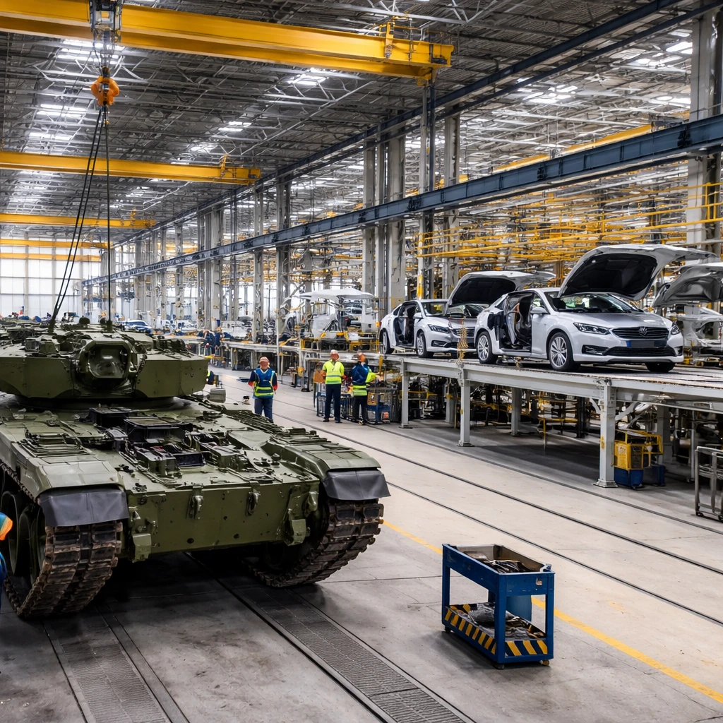 KNDS in Talks to Tap Auto Industry Capacity as It Seeks to Scale Tank Production in Europe