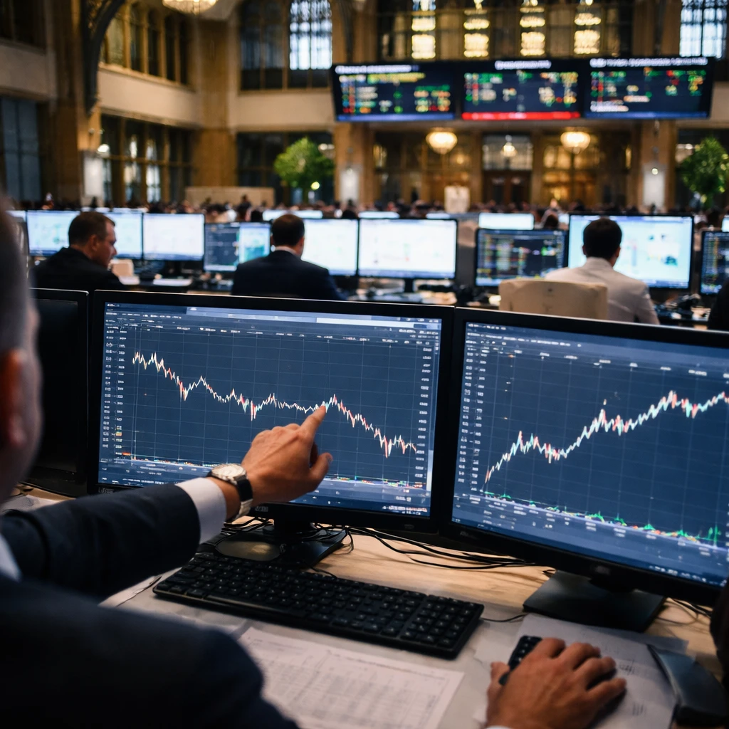 Amsterdam market slips as tech and industrials lead declines; AEX ends down 0.32%