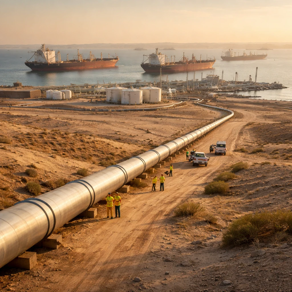 Saudi Aramco to Resume Full November Crude Deliveries to Europe After Pipeline Restart