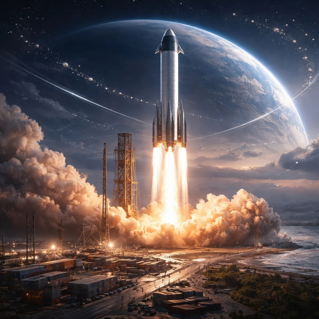 Raymond James Awards SpaceX Street-High $800 Target, Calls Company a Defining Infrastructure Player