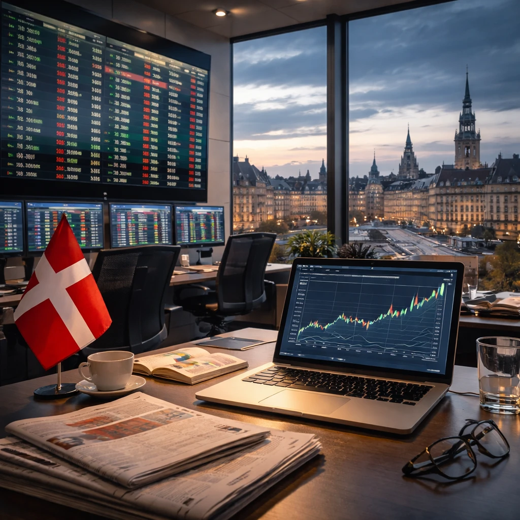 Copenhagen market edges higher as consumer goods, oil and industrials lift index