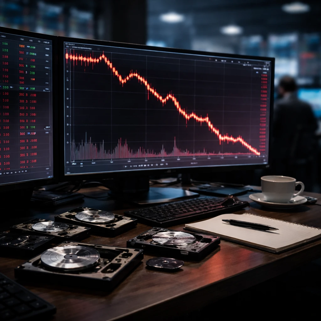 Western Digital Shares Slide After SanDisk Swap, Convertible Note Exchanges and Sector Reversal
