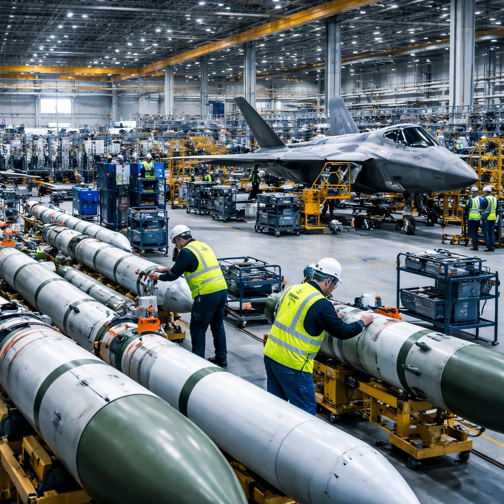 Lockheed Martin Raises 2026 Guidance as Pentagon Replenishes Munitions Stocks