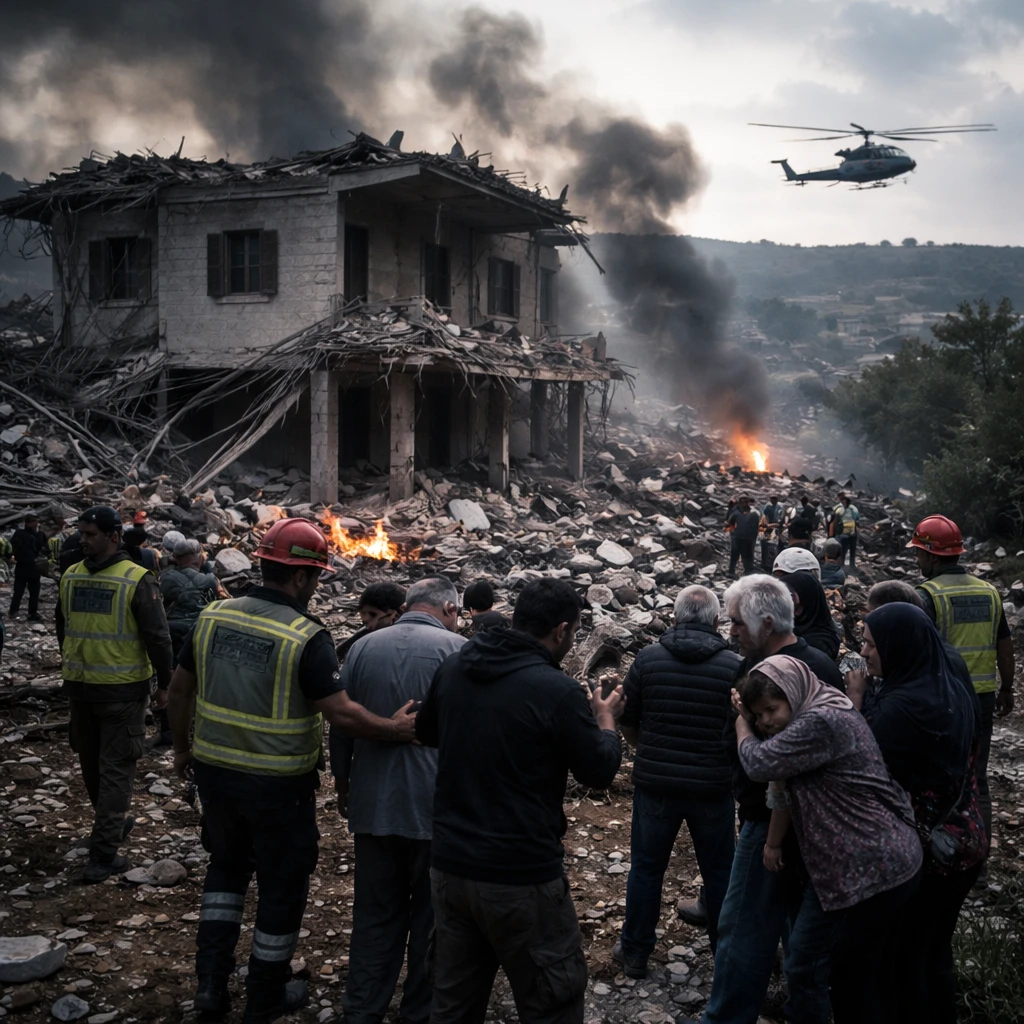 Israeli Airstrikes in Southern Lebanon Kill at Least 11, Threaten June Truce