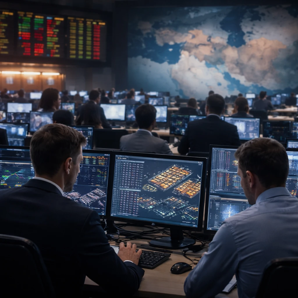U.S. Futures Slip as Middle East Tensions Ease; Chip Stocks Stage Partial Recovery